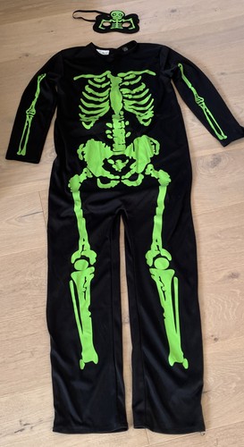 Skelett kinderkostüm mit - skelett,
