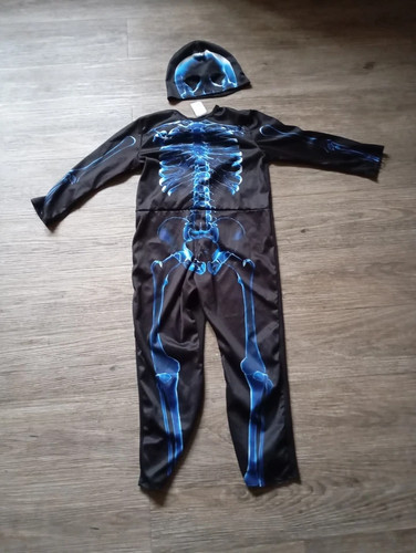Skelett kinderkostüm mit - kinderkostüm,