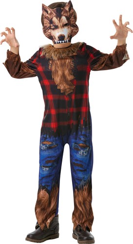 Kinder werwolf kostüm - &, maske