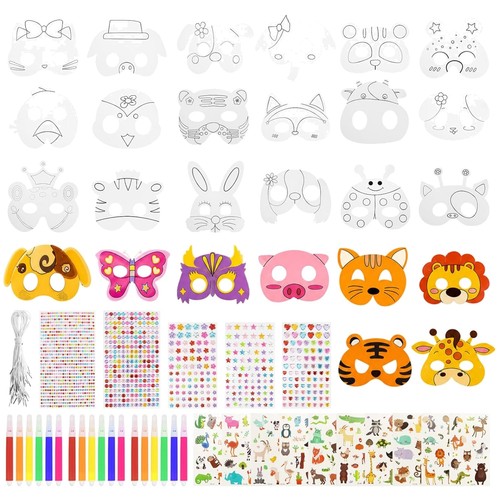 Kinder masken bastelset - bastelset, 26