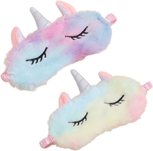Kinder schlafmaske einhorn - einhorn, 2er