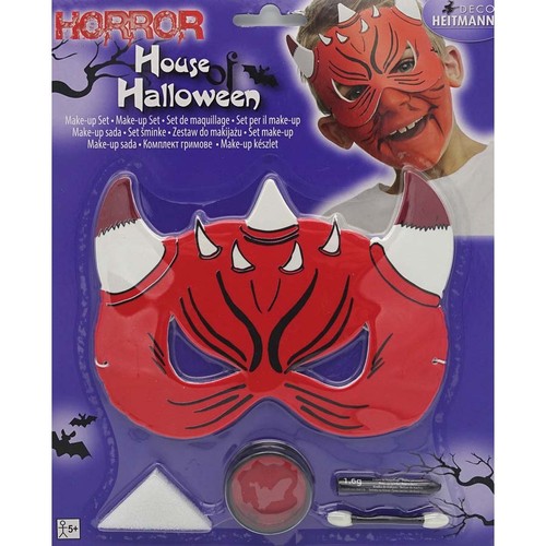 Kinder teufel maske schminke - teufel,