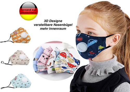 Kinder mundschutz maske - kinder,