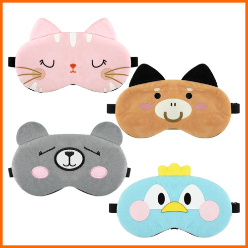 Schlafmaske kinder 4er pack - schlafmaske,