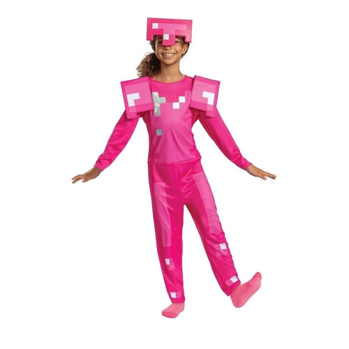 Kinder minecraft rosa rüstung - rosa,