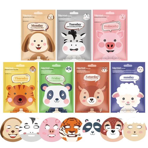 Gesichtsmaske tiermotiv - gesichtsmaske, 7