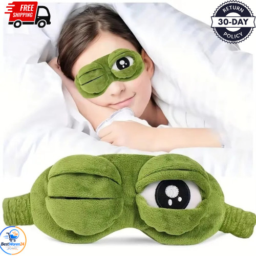 Schlafmaske frosch kinder - schlafmaske,